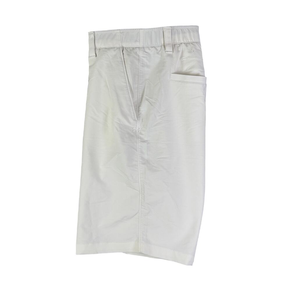 Under Armour Heatgear Match Play Golf Shorts Activewear Stretchy White Men 38 UA